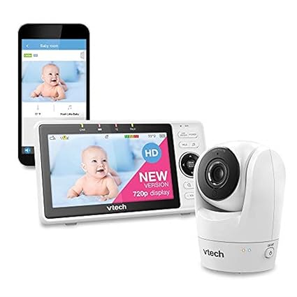 V Tech Upgraded Smart Wi-Fi Baby Monitor VM901